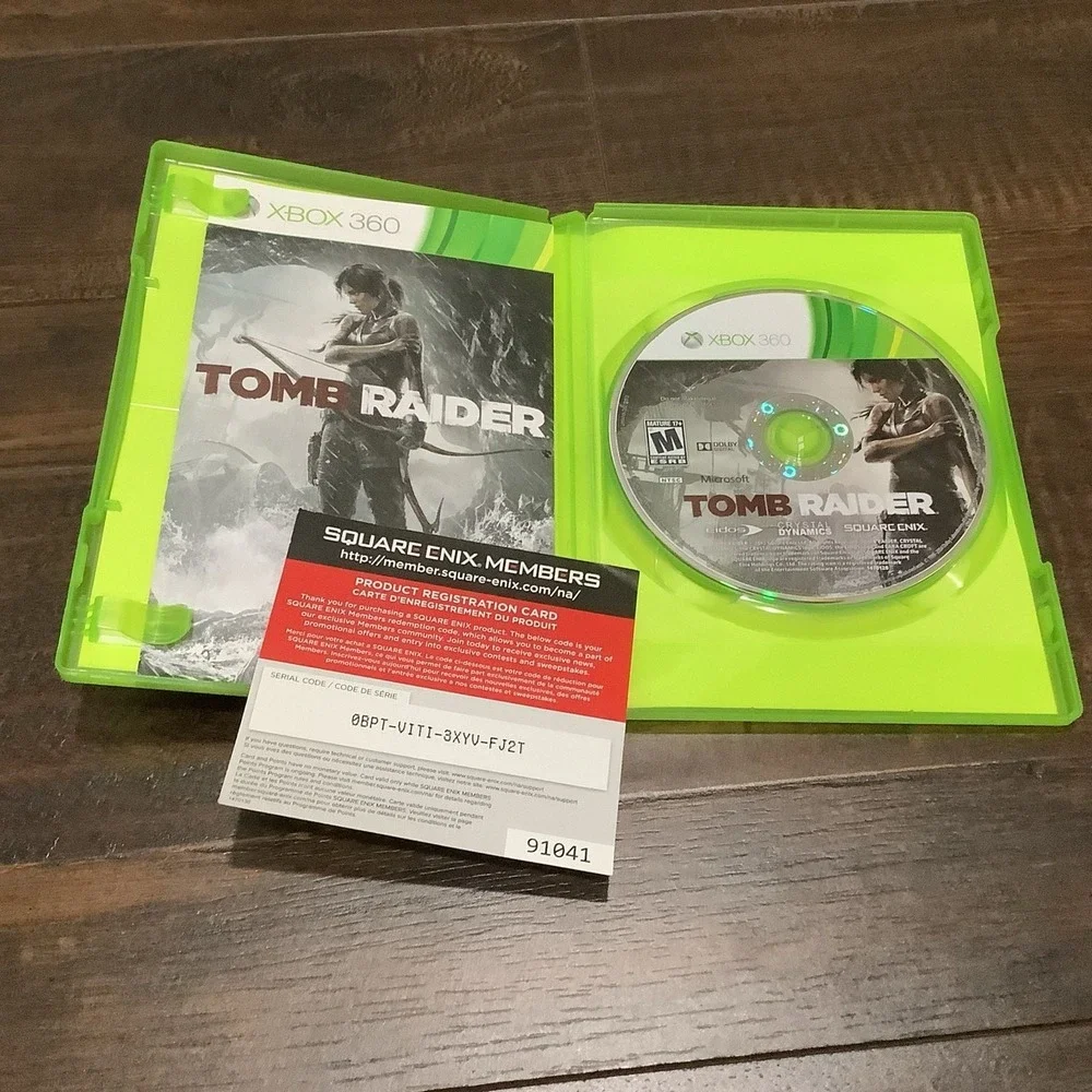 Tomb Raider Xbox 360 Video Game CIB